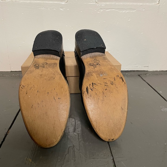 John Fluevog Black Strappy Flats - Picture 5 of 6